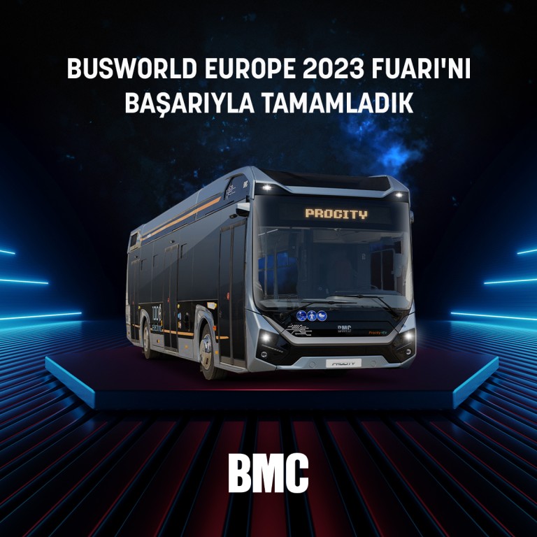 BMC ailesi olarak BUSWORLD EUROPE 2023 fuarını başarı ile tamamladık…